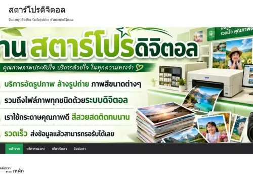 ผลงานเว็บไซต์