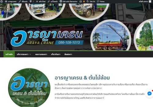 ผลงานเว็บไซต์